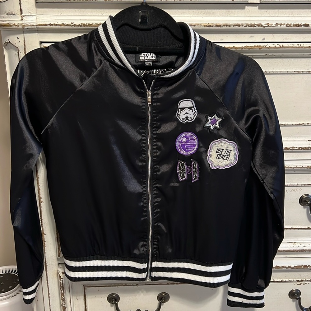 Girl’s Star Wars Spring Fall Lightweight Jacket Disney